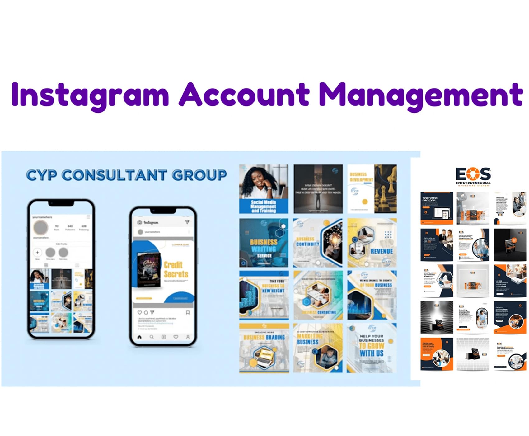 INSTAGRAM ACCOUNT MANAGEMENT